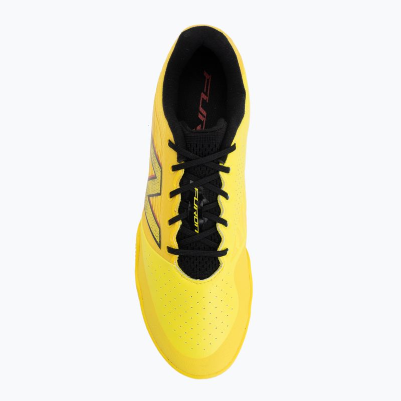 Футболни обувки New Balance Furon Pro V8 IN punch yellow/black 100/fire cracker 5