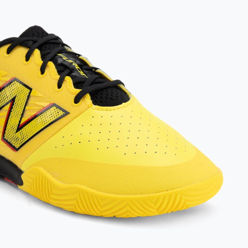Футболни обувки New Balance Furon Pro V8 IN punch yellow/black 100/fire cracker 7