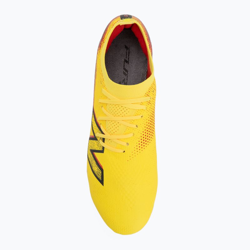 Футболни обувки New Balance Furon Elite V8 SG punch yellow/black 100/fire cracker 5