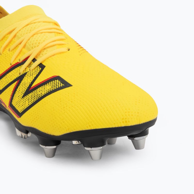 Футболни обувки New Balance Furon Elite V8 SG punch yellow/black 100/fire cracker 7