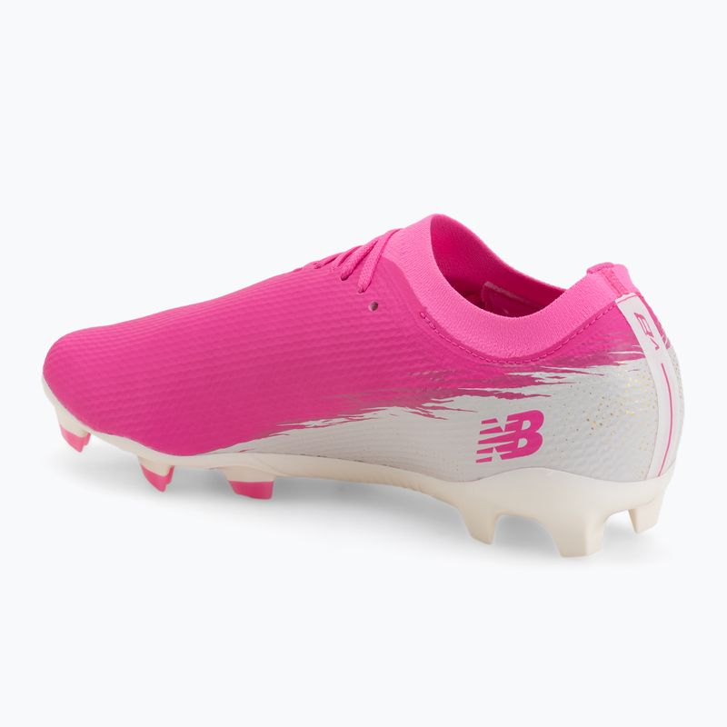Футболни обувки New Balance Furon Team V8 FG pink heat/sea salt/gold metallic 3