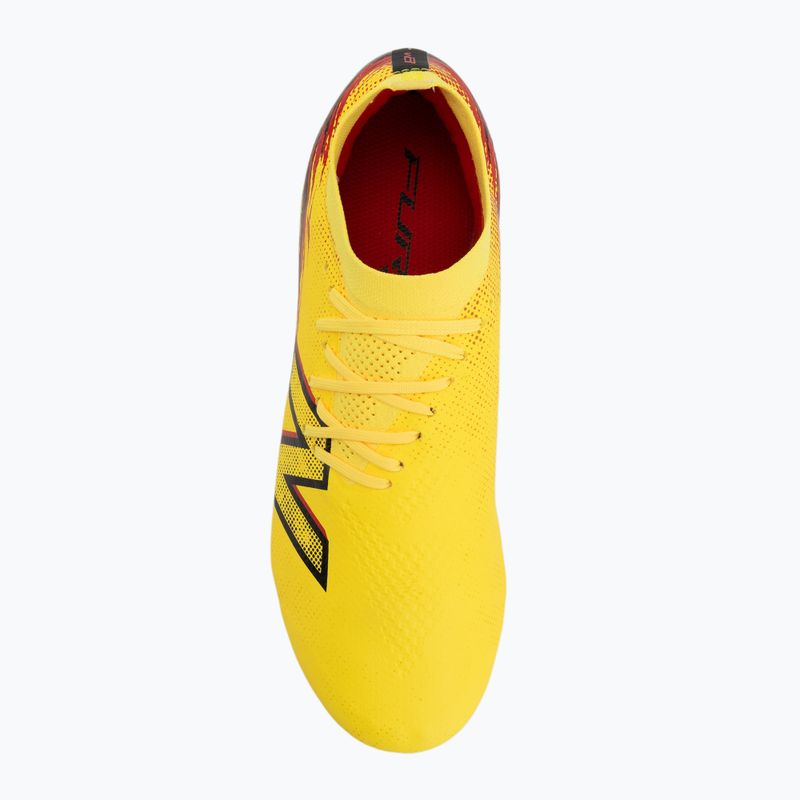 Футболни обувки New Balance Furon Pro V8 FG punch yellow/black 100/fire cracker 5