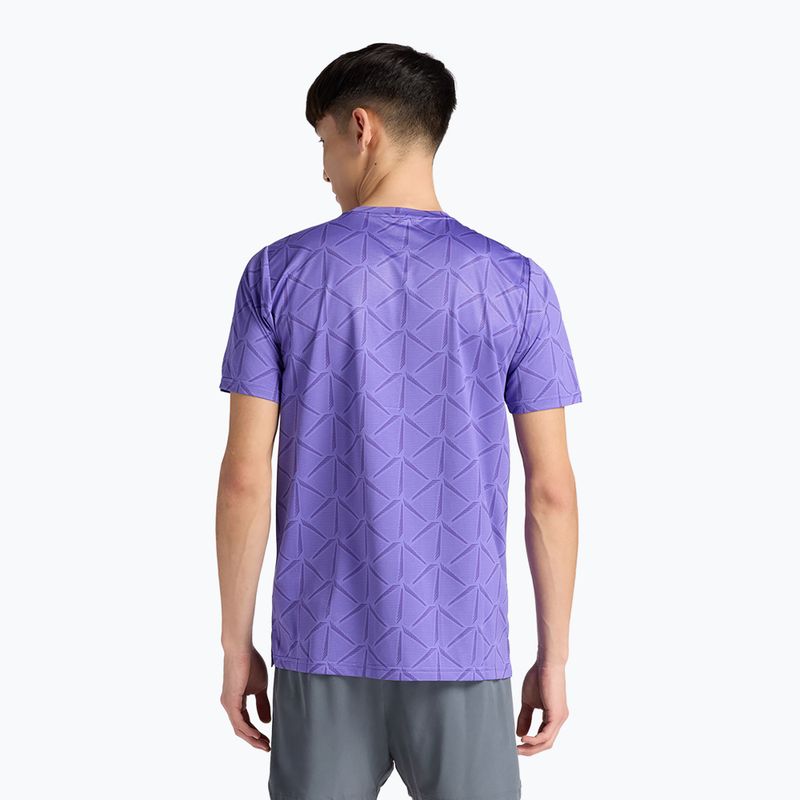 Мъжка тениска New Balance Essentials Printed T electric purple 2
