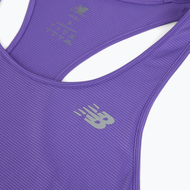 Дамска тениска за бягане New Balance Sport Essentials Tank electric purple 3
