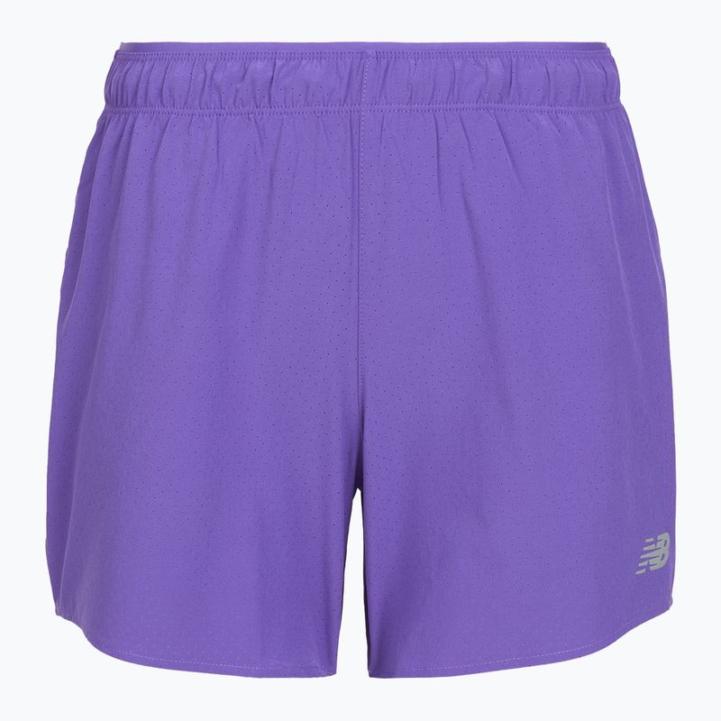 Дамски шорти за бягане New Balance RC 5“ electric purple 8