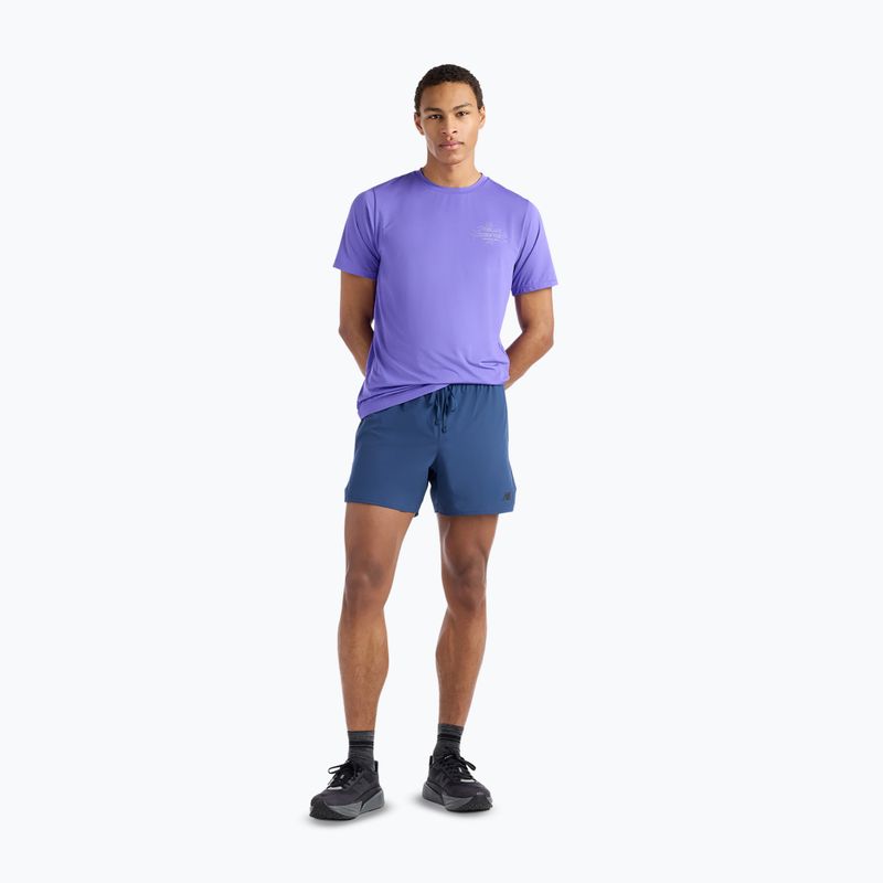 Мъжки шорти за бягане New Balance Run Essentials 5" Short nb navy 2