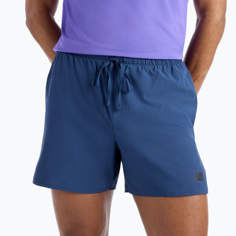 Мъжки шорти за бягане New Balance Run Essentials 5" Short nb navy 4