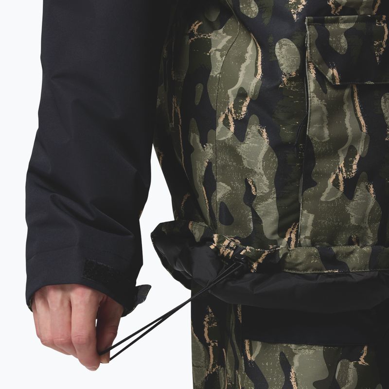 Мъжко яке за сноуборд Columbia Coreshot Print greenscape treebark print/ black 11