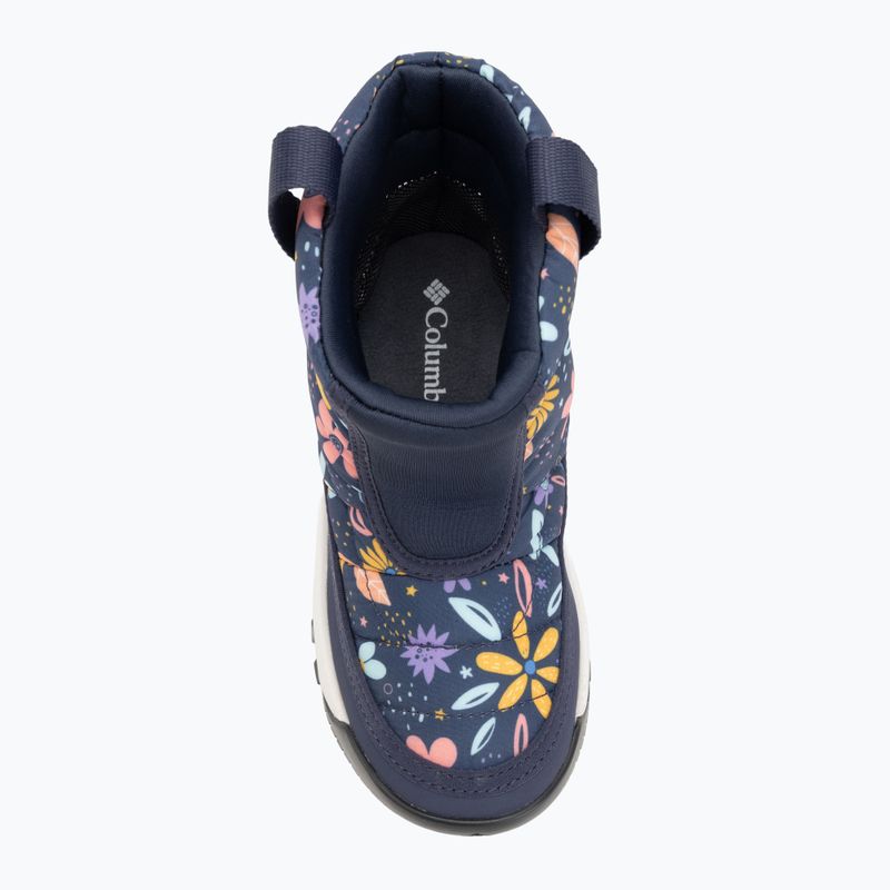 Детски ботуши за сняг Columbia Youth Snowtrot Mid nocturnal/wildflower whimsy 5