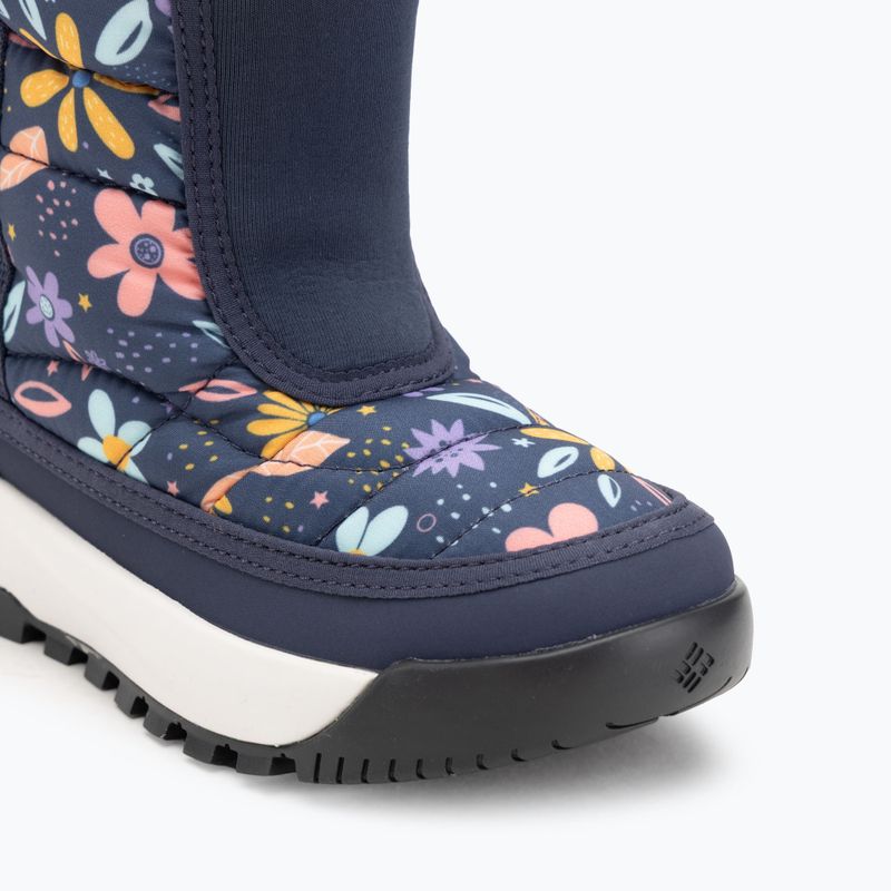 Детски ботуши за сняг Columbia Youth Snowtrot Mid nocturnal/wildflower whimsy 7