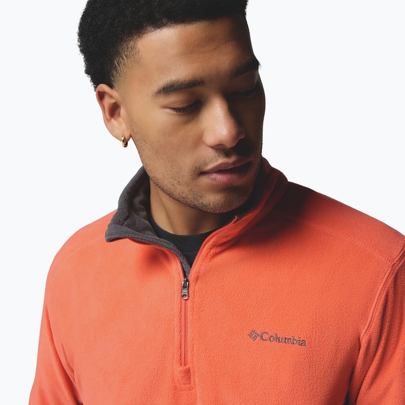 Мъжки поларен суитшърт Columbia Klamath Range II HZ zing/shark 5