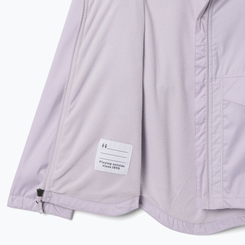 Детско яке за дъжд Columbia Rainy Trails II Fleece lavender pearl 3