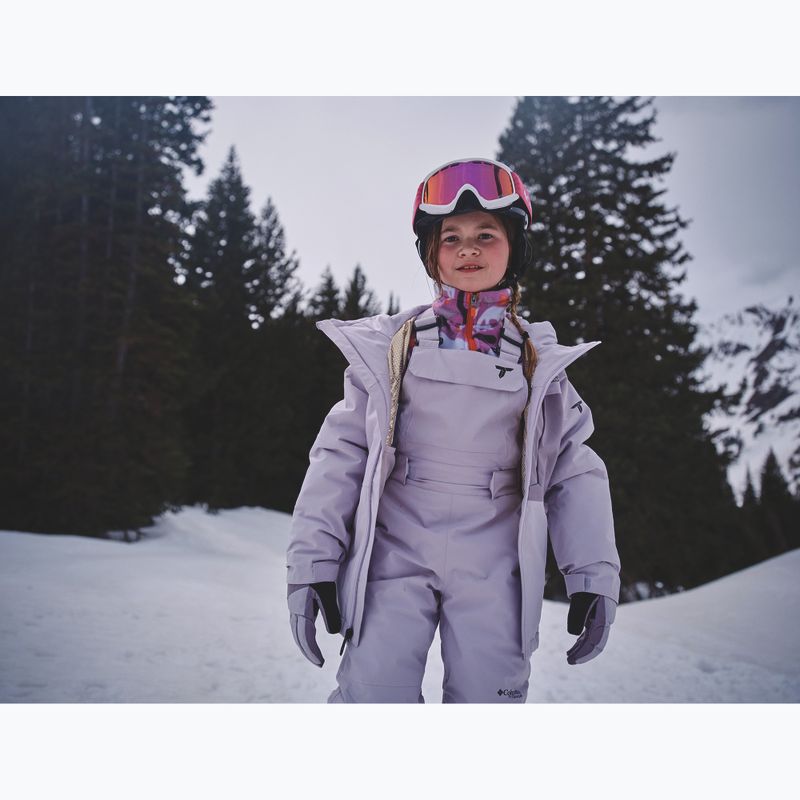 Детско скиорско яке Columbia Holcomb Grove lavender pearl/shale purple 13