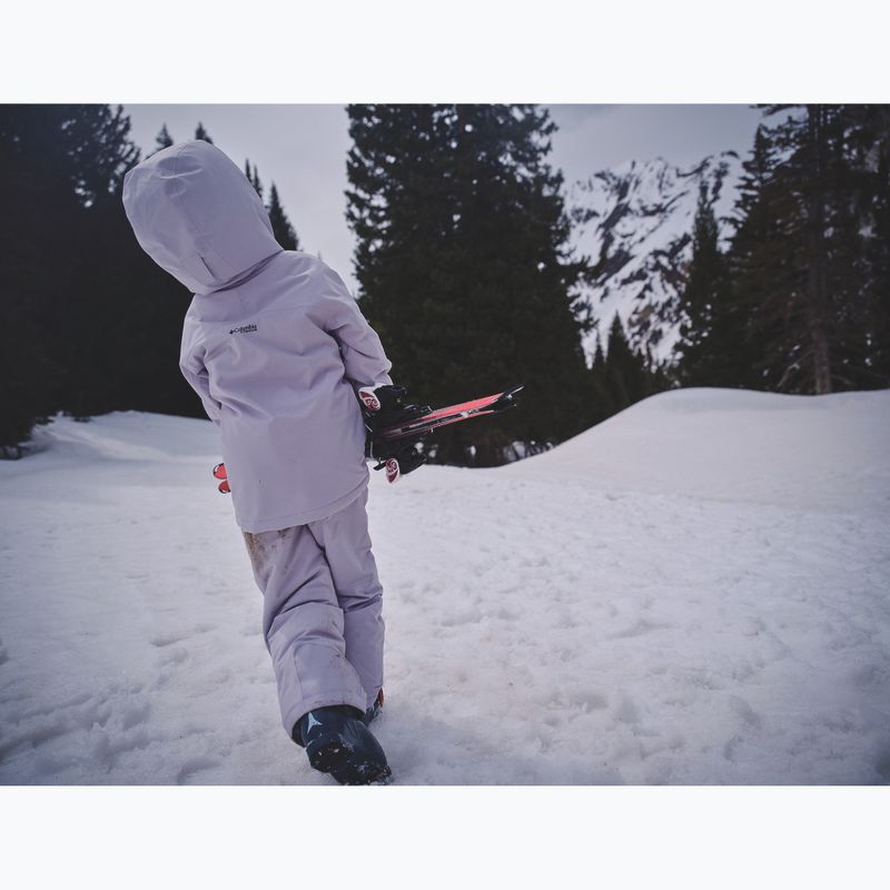 Детско скиорско яке Columbia Holcomb Grove lavender pearl/shale purple 14