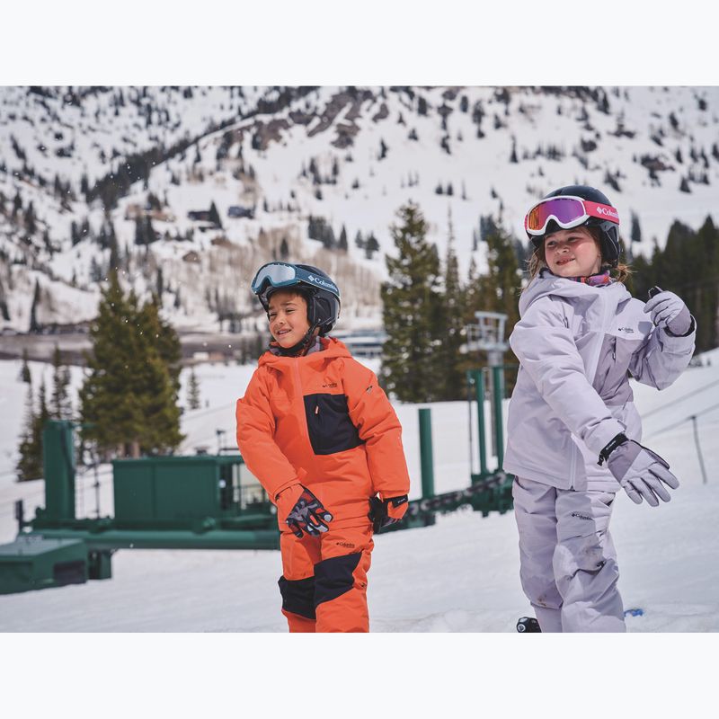 Детско скиорско яке Columbia Holcomb Grove lavender pearl/shale purple 17