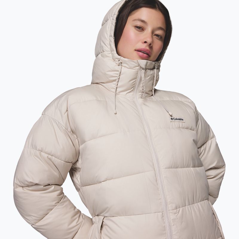 Дамско ватирано дълго яке Columbia Pike Lake III Long dark stone 6