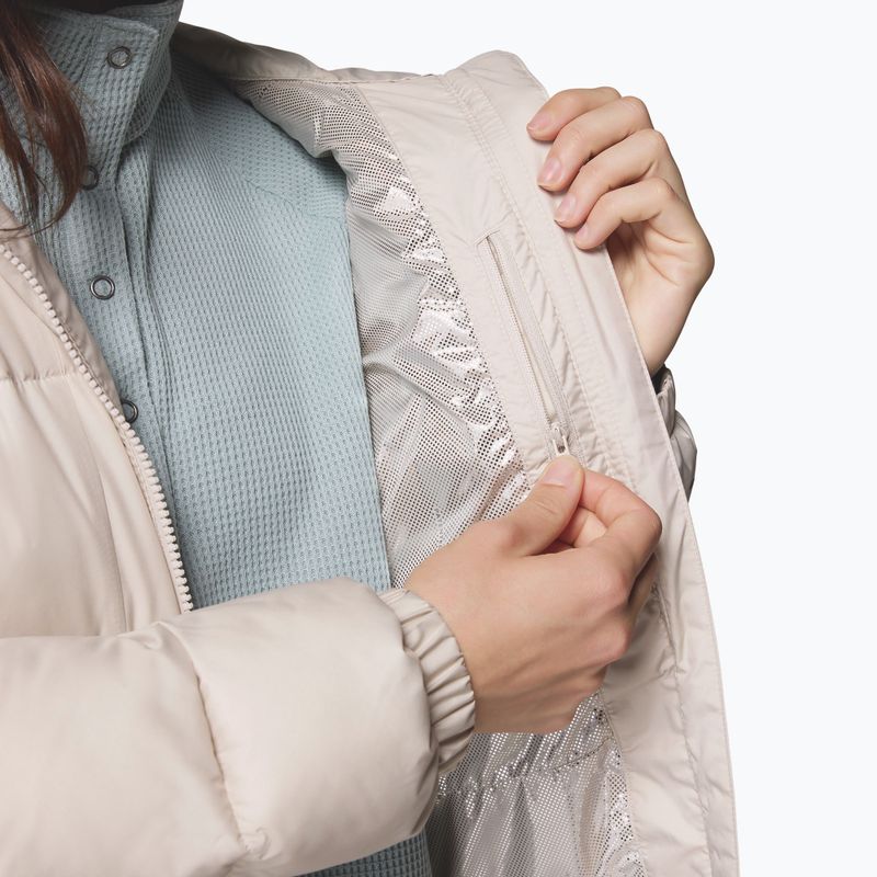 Дамско ватирано дълго яке Columbia Pike Lake III Long dark stone 11