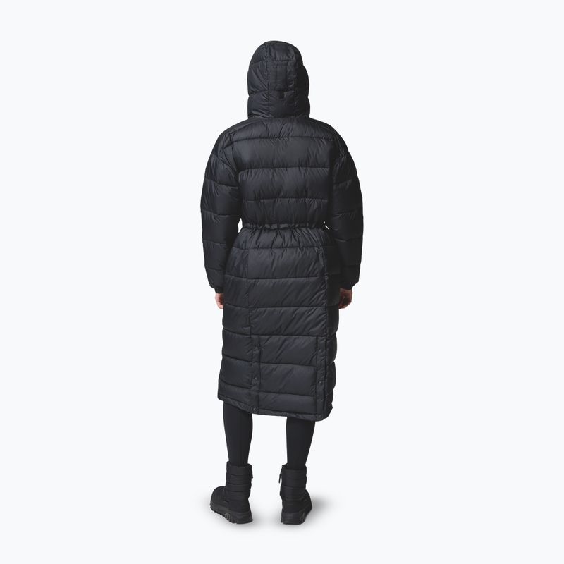 Дамско ватирано дълго яке Columbia Pike Lake III Long black 3