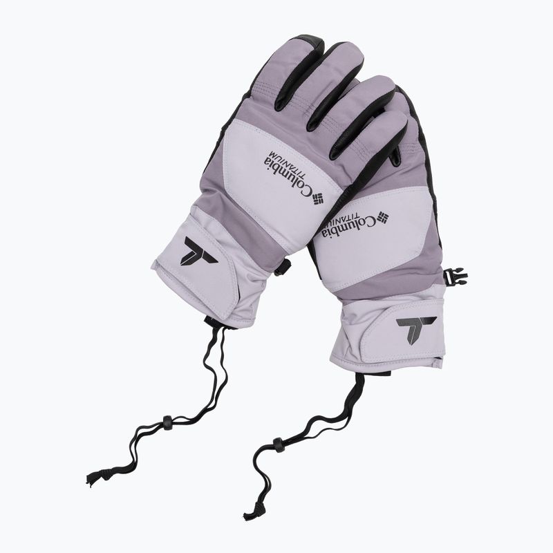 Дамски ръкавици за трекинг Columbia PowBound lavender pearl/shale purple/black 6