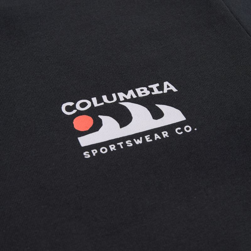 Мъжка тениска за трекинг Columbia Explorers Canyon Back black/пик и вълни 3