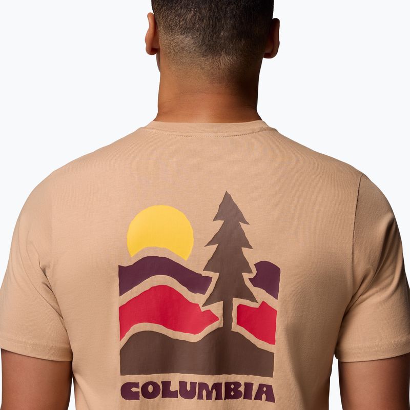 Мъжка тениска за трекинг Columbia Explorers Canyon Back кану/изкачване 6