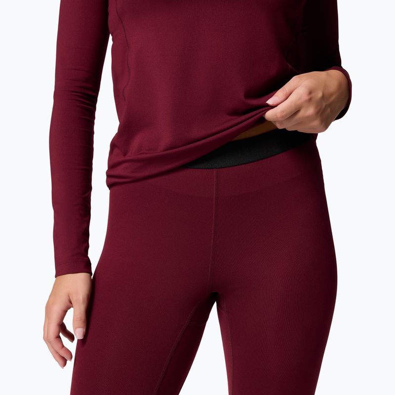 Дамски термоактивни панталони Columbia Midweight Stretch rich wine 5