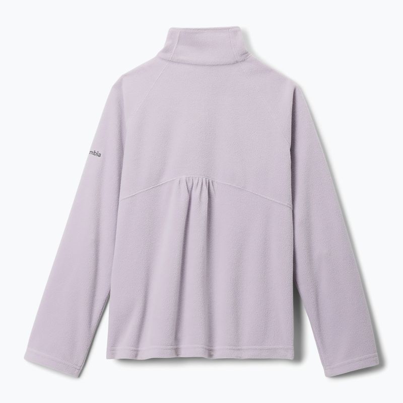 Детски суитшърт от полар Columbia Glacial Fleece lavender pearl 2