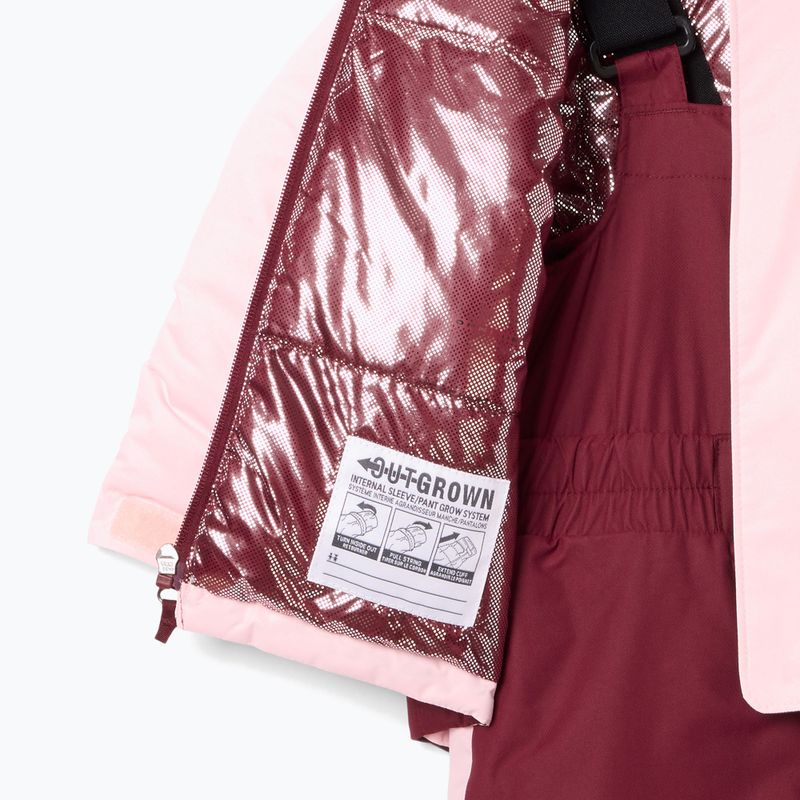 Детски скиорски комплект Columbia Buga IIi Set satin pink/rich wine 6