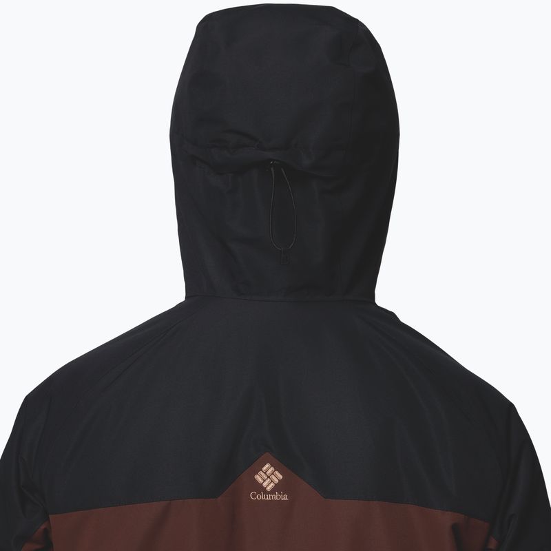 Мъжко яке за сноуборд Columbia Coreshot tobacco/black/canoe 5