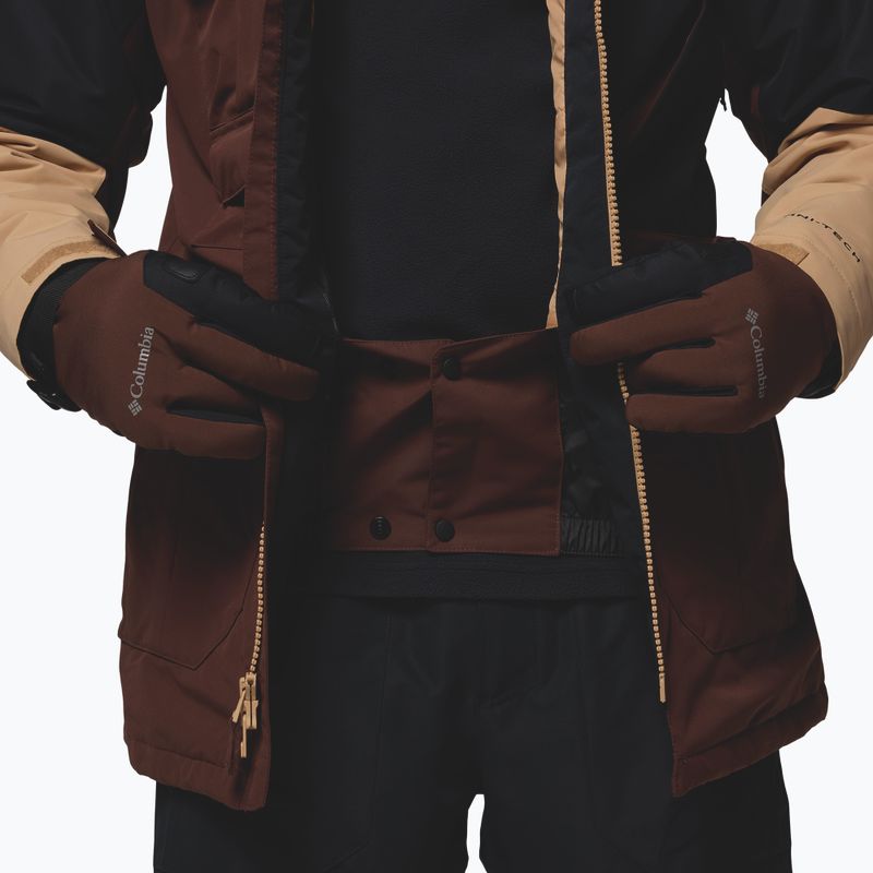 Мъжко яке за сноуборд Columbia Coreshot tobacco/black/canoe 12