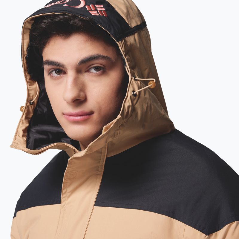 Мъжко подплатено яке Columbia Challenger II Ins Pullover canoe/black 5