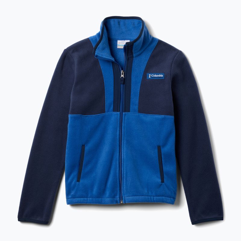 Мъжко поларено яке Columbia Back Bowl II Full Zip collegiate navy/mountain blue