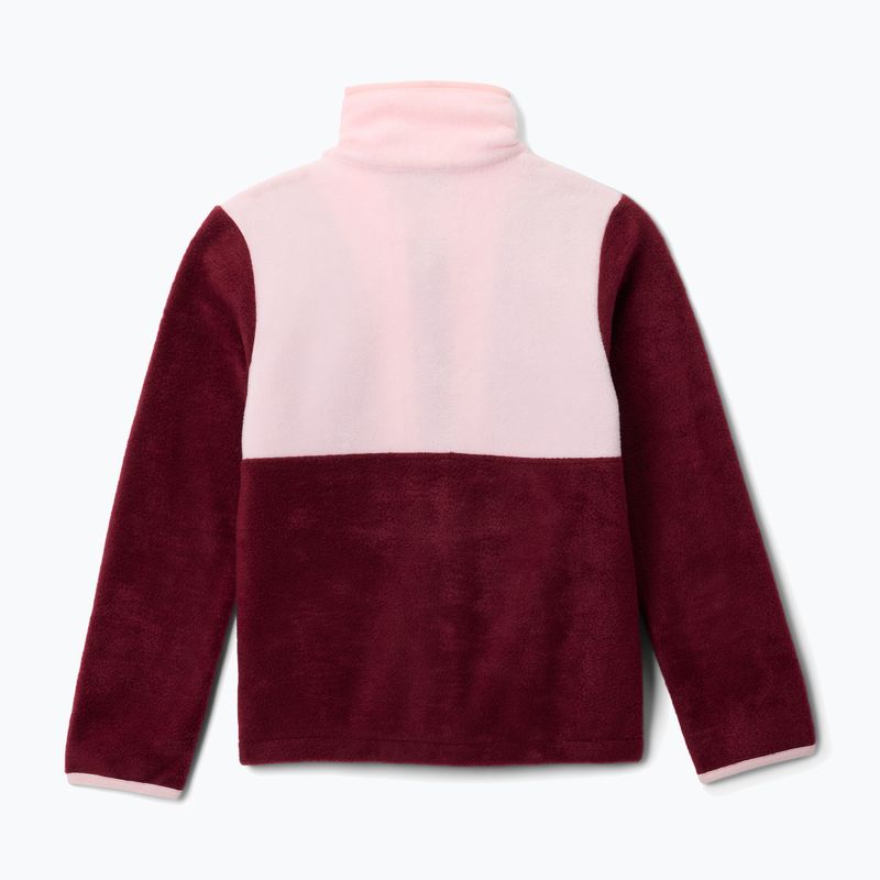 Мъжки суичър Columbia Back Bowl II Full Zip rich wine/satin pink 2