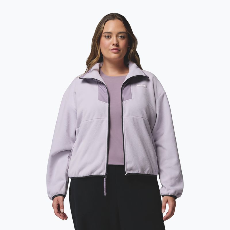 Дамски суитшърт Columbia Sequoia Grove Full Zip lavender pearl/shale purple