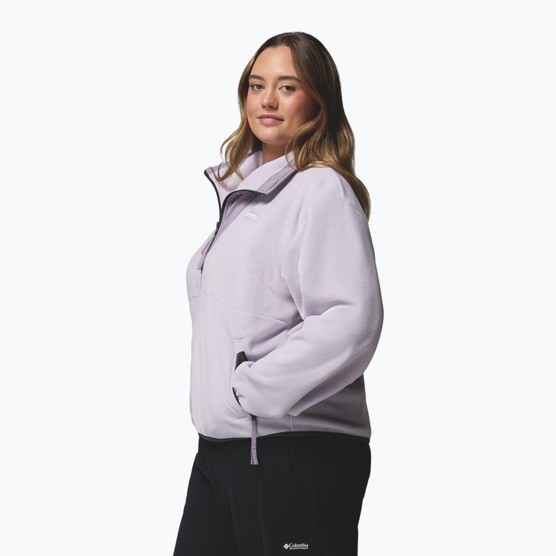 Дамски суитшърт Columbia Sequoia Grove Full Zip lavender pearl/shale purple 5