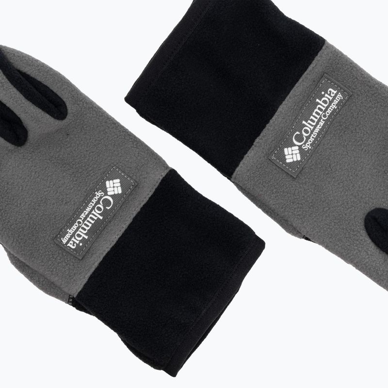 Мъжки ръкавици за трекинг Columbia Sequoia Grove city grey/black 5