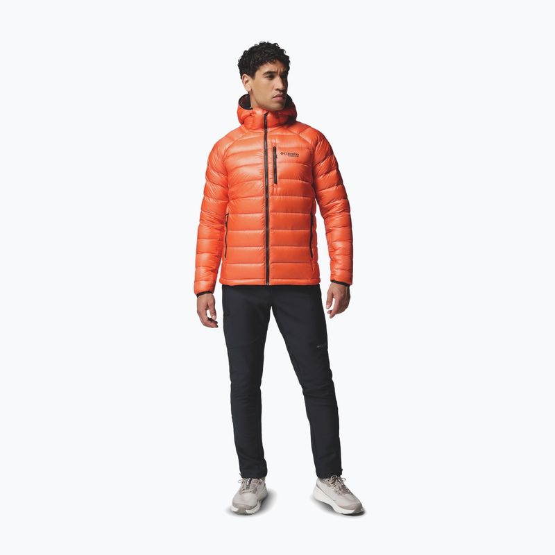 Мъжко пухено яке Columbia Arctic Crest Down Hooded zing 2