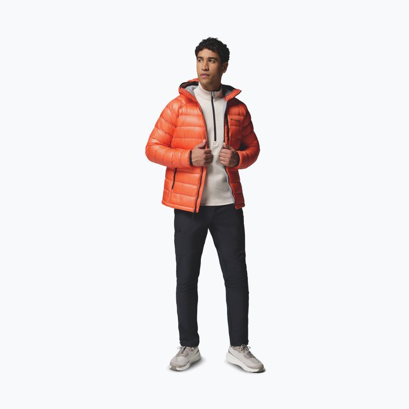 Мъжко пухено яке Columbia Arctic Crest Down Hooded zing 6