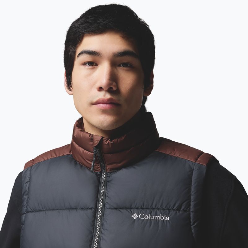 Мъжки елек Columbia Pike Lake II tobacco/black 8