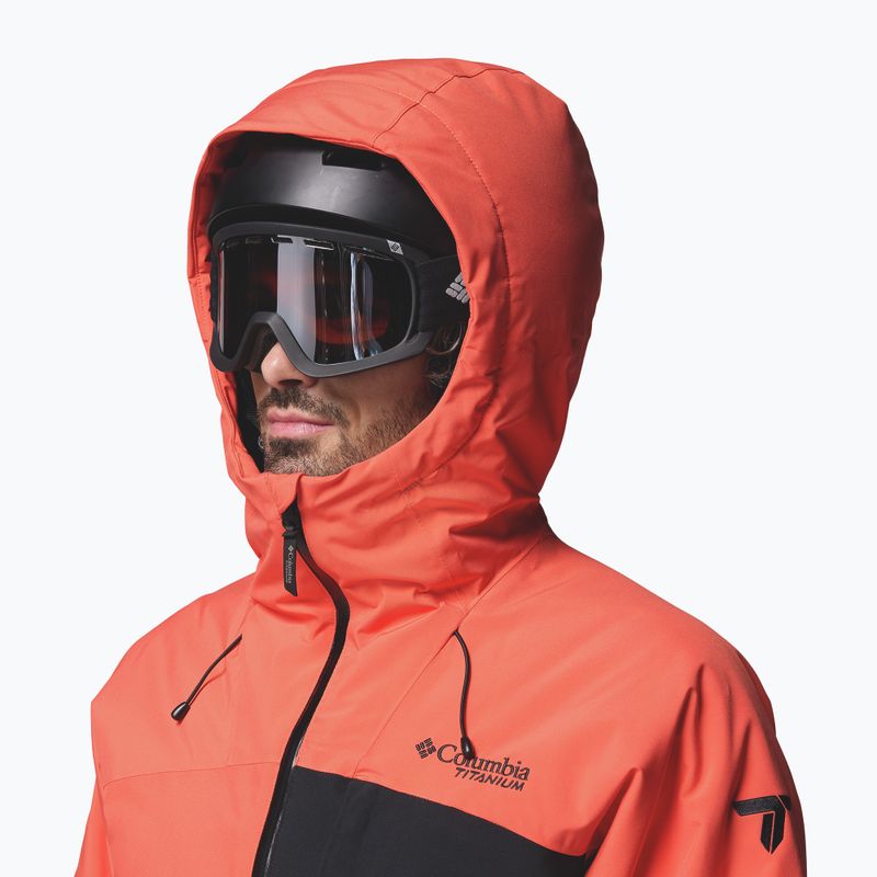 Мъжко скиорско яке Columbia Winter District III zing/black 6