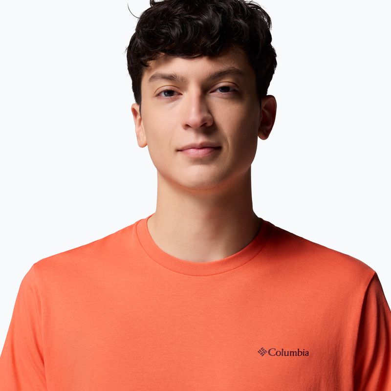 Мъжка тениска за трекинг Columbia North Cascades zing/csc box logo 5