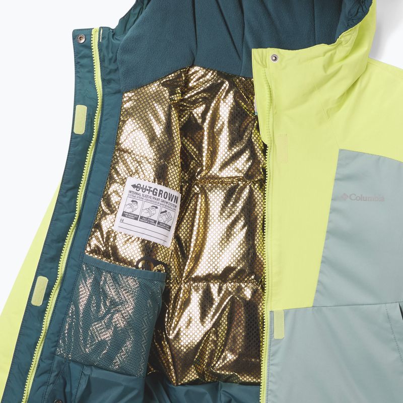 Детско скиорско яке Columbia Mighty Mogul III crushed blue/neon light 3