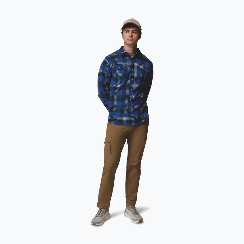 Мъжка риза Columbia Flare Gun Stretch Flannel mtn blue trails edge plaid 2