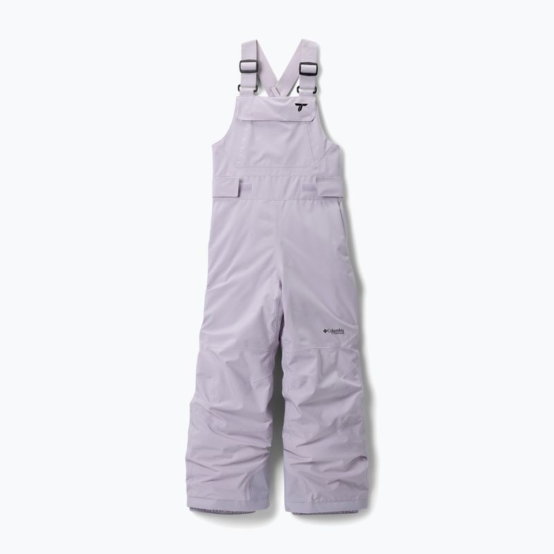 Детски скиорски панталони Columbia Holcomb Grove Bib lavender pearl 10