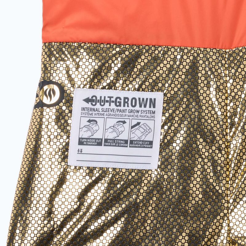 Детски скиорски панталони Columbia Holcomb Grove Bib zing/black 3