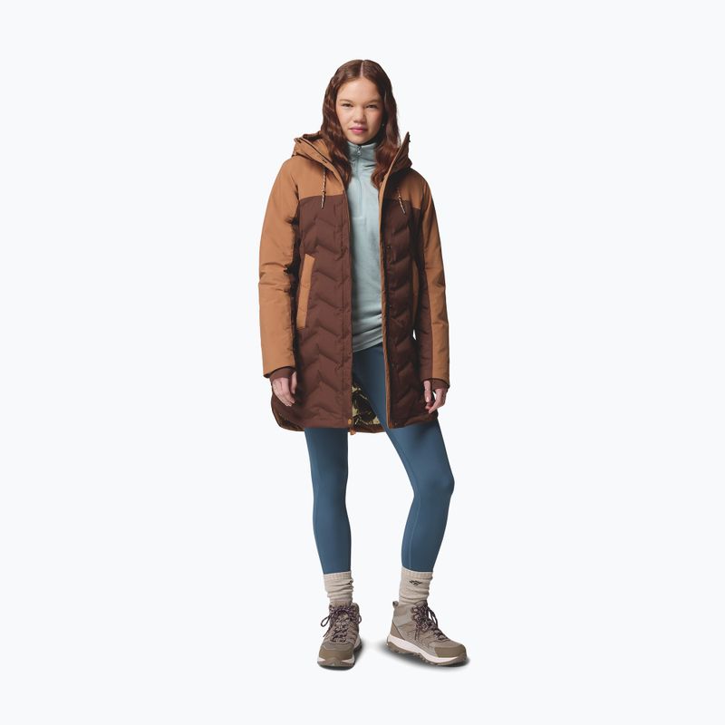 Дамско пухено яке Columbia Mountain Croo III Mid Down tobacco/camel brown 2