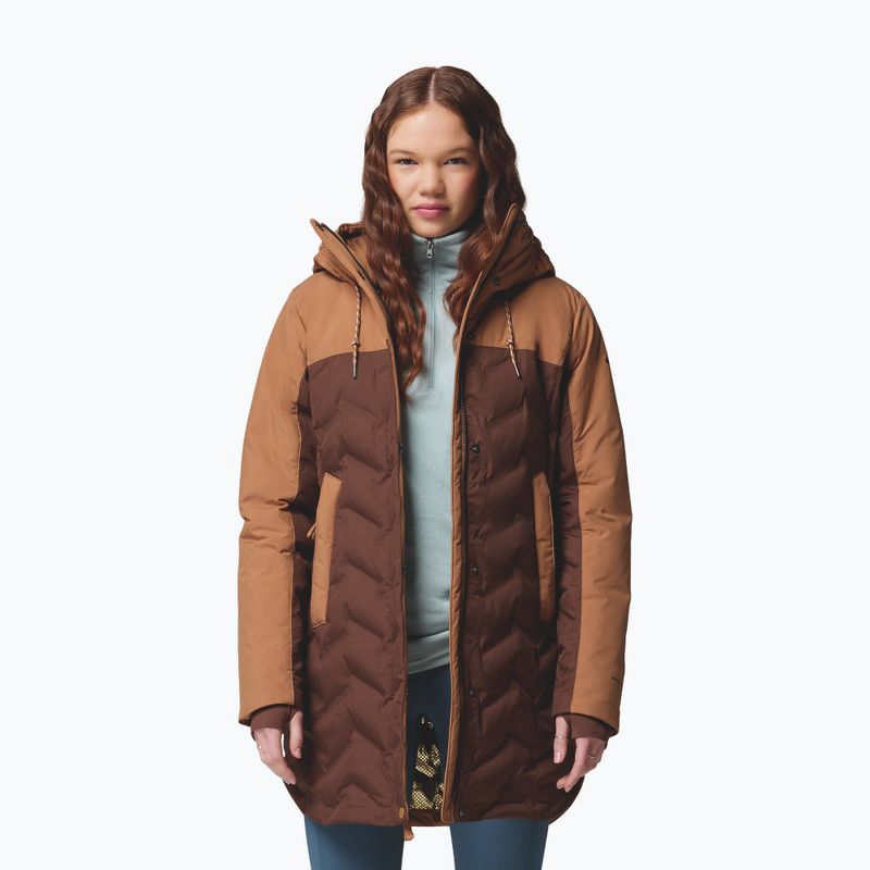 Дамско пухено палто Columbia Mountain Croo III Mid Down tobacco/camel brown 5