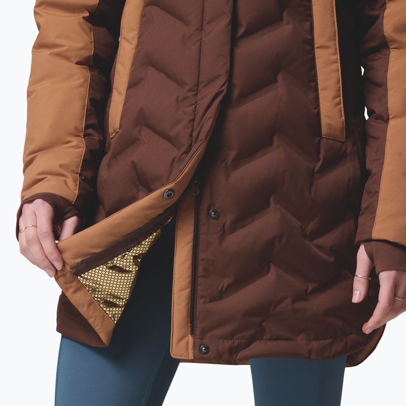 Дамско пухено палто Columbia Mountain Croo III Mid Down tobacco/camel brown 9