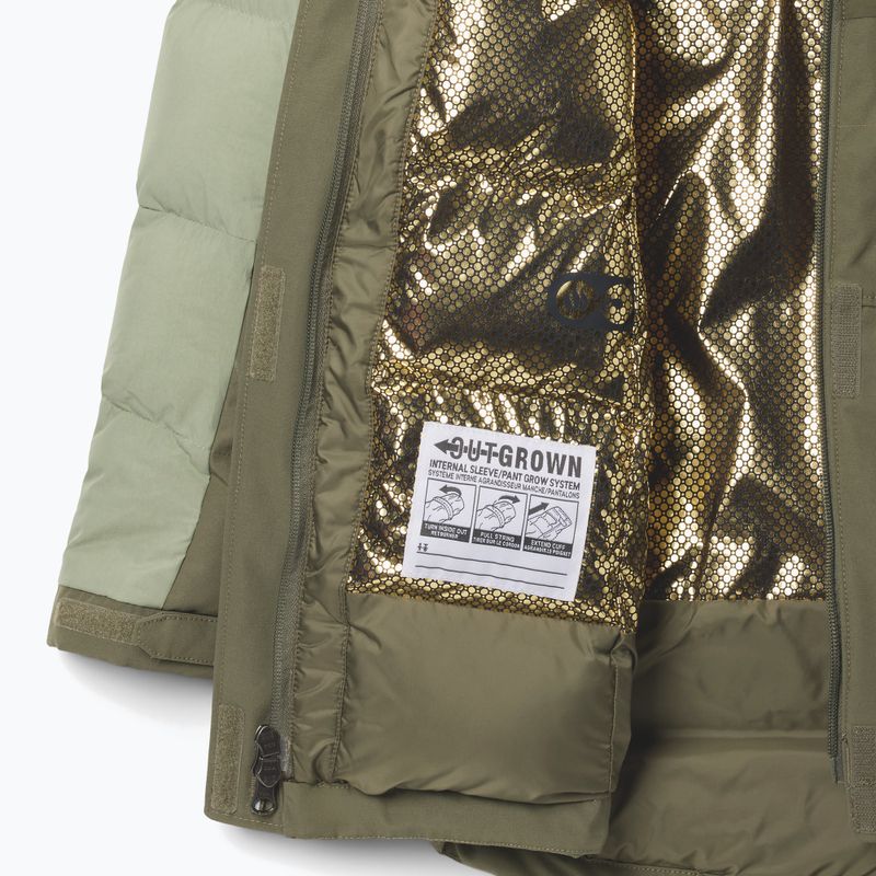 Детско подплатено яке Columbia Girl's Marquam Peak Fusion II stone green/safari 3
