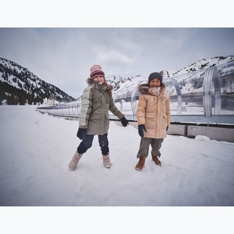 Детско подплатено яке Columbia Girl's Marquam Peak Fusion II stone green/safari 5